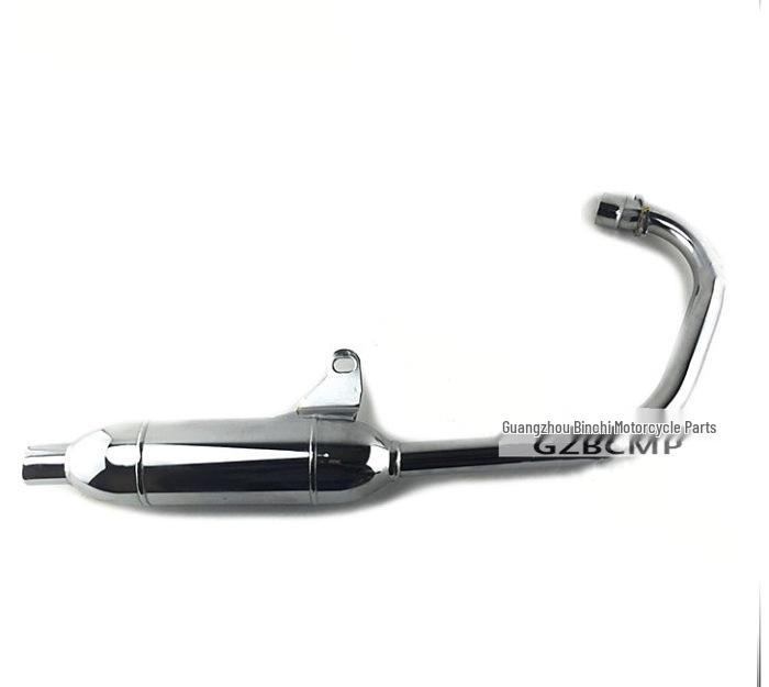 CG125 Retro Muffler: Short Torpedo Exhaust Pipe Accessory