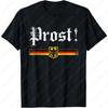 Prost Oktoberfest Stema Vultur Steag German Bavarez Tricou Clasice Vintage Model Hipster Vintage Topuri Bărbați Femei Tricou Bumbac