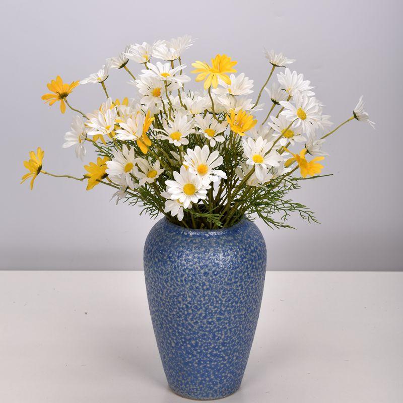 1pc White Daisy Chrysanthemum Simulation Natural Small Daisy Cosmos Wedding Home Photography Decoration Props Simulation Flower