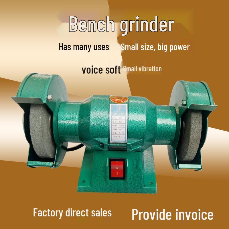 Compact 220V Electric Knife Sharpener & Multifunctional Desktop Polishing Grinder