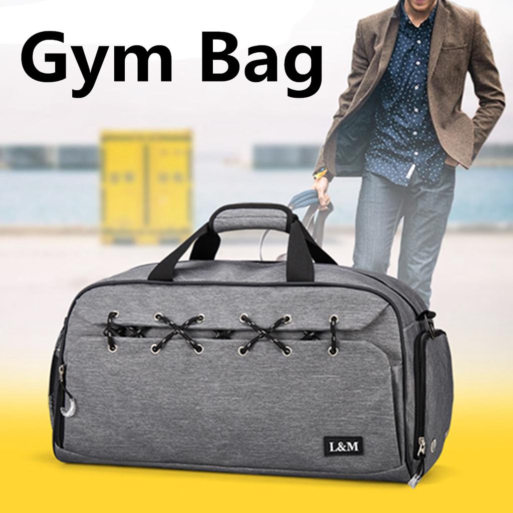 Buy Men Women Travel Outdoor Luggage Large Gym Duffle Sport Shoulder ...