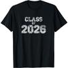 Class of 2026 Graduation Vintage Style Graphic Cotton TShirt Casual Wear