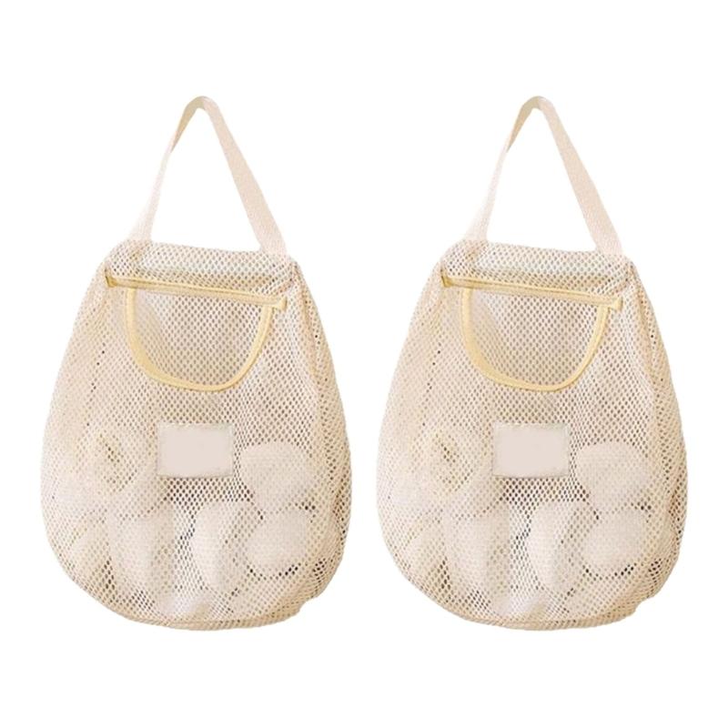 Breathable Mesh Hanging Storage Bag For Socks Underwear Organizers Wall Mount Designs Space Saving Solution 1 белый