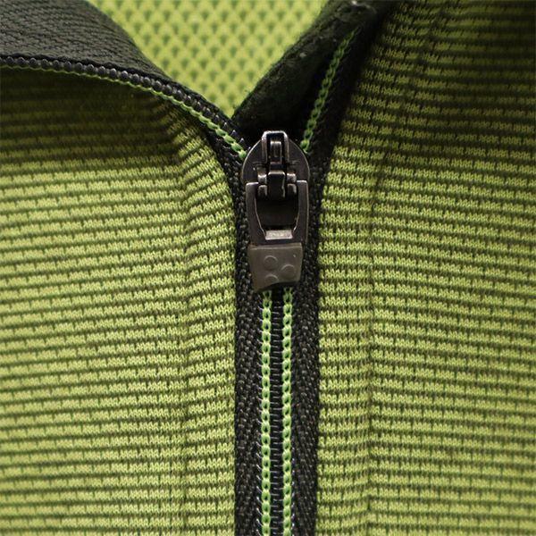 Patagonia Long Sleeve Half Zip Cut M Green Outdoor T-shirt Men's Used