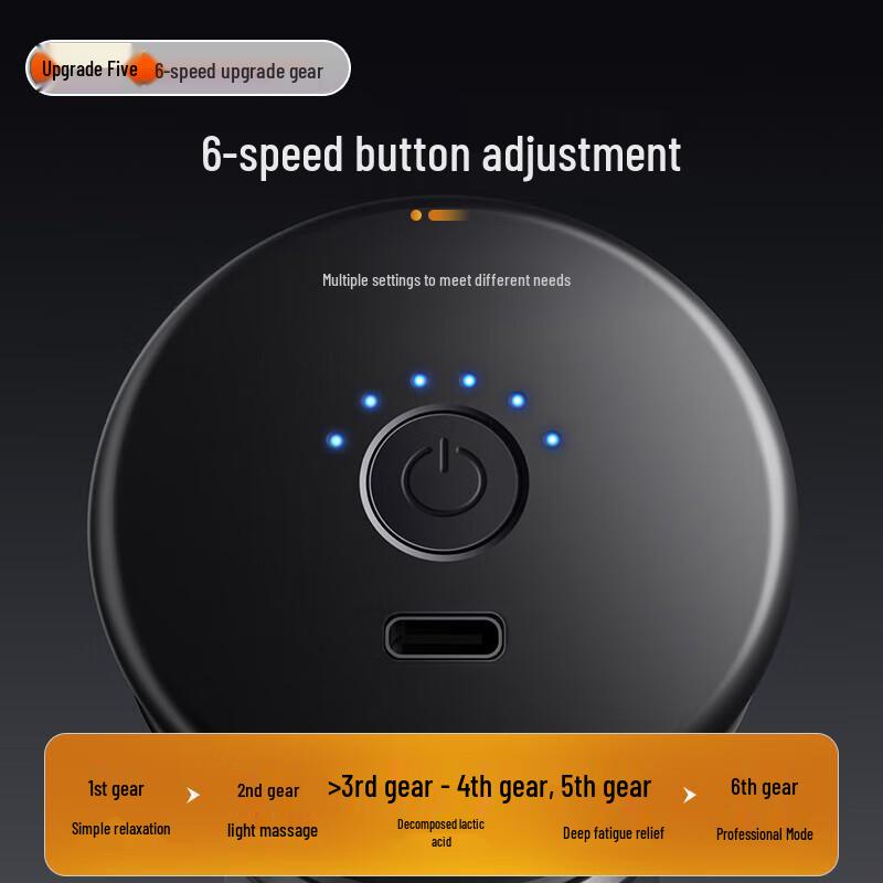 AUX Professional Fascia Gun Massager CN plug (adapter included)