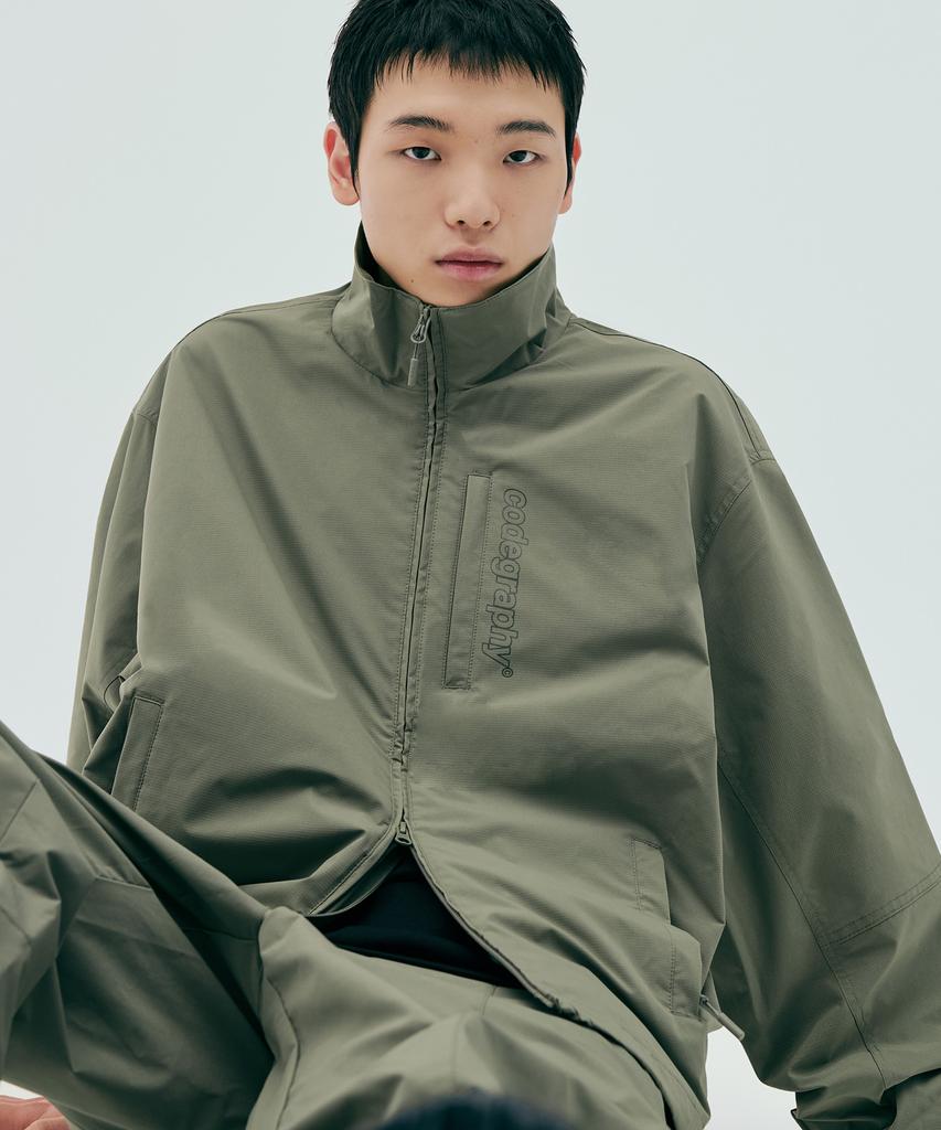 Cgp 2-Way Tech Short Jacket_Khaki