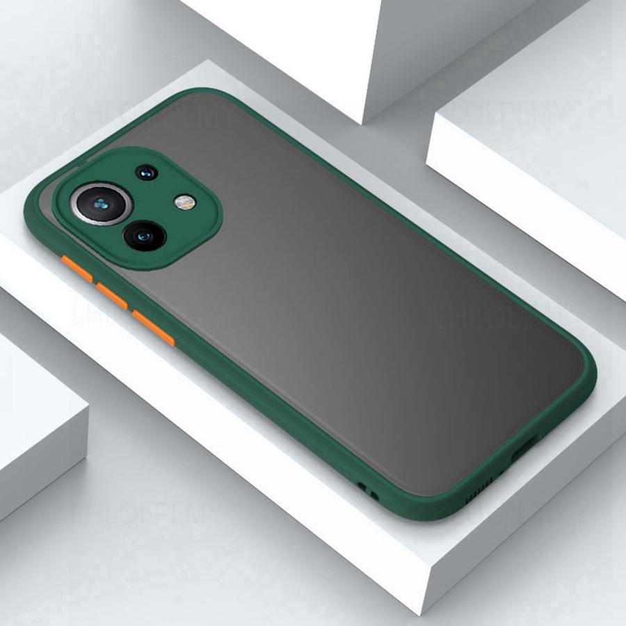 Luxus stoßfeste matte Hülle für Huawei Honor Samsung Galaxy A02S A03S Xiaomi Redmi Note 9S 10S 11S Poco Apple iPhone 6S Rüstung Bumper Silikonhülle