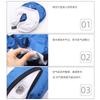 Anneau de cou doux, Couvre-tête de chien portable réglable, Anneau de cou pour chat, Anneau pour animal de compagnie gonflable Illite Blanc