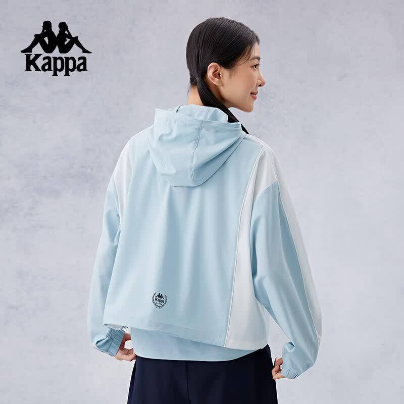 Kappa Women's 2024 Summer Water-Repellent Windbreaker Jacket K0E62FJ22