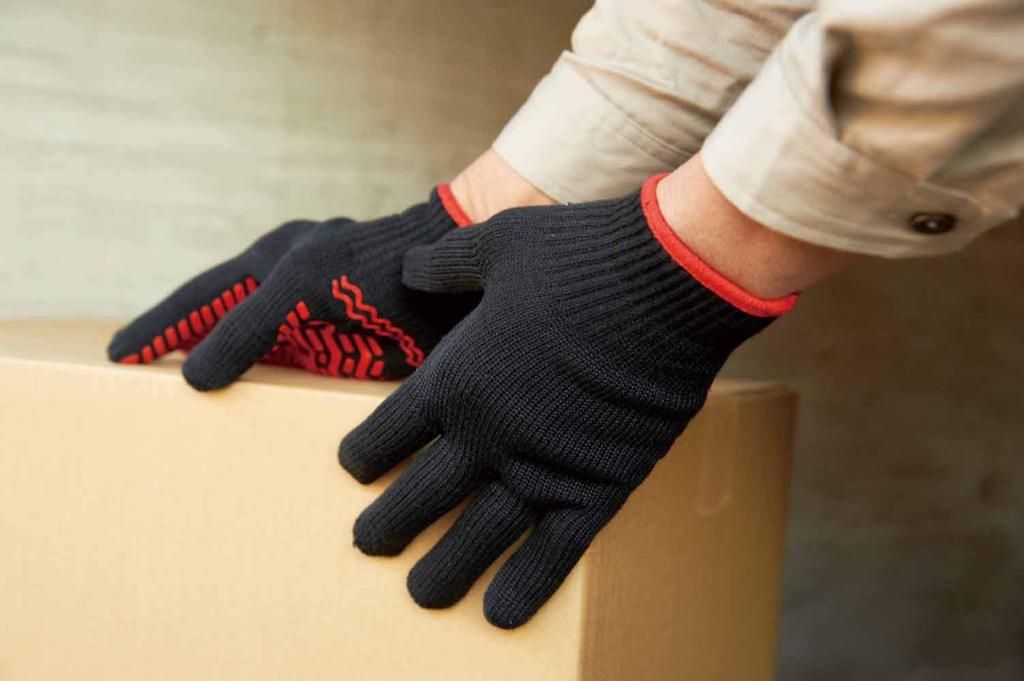 Dunlop Home Products Work Small Double 10 Approximately 24cm Long Gloves, Grip, Catch, Pairs, Red,