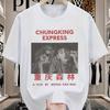 Chungking Express Wong Kar Wai Unisex Bawełniany T-shirt Unikalny Graficzny Okrągły Dekolt Krótki Rękaw Regularny Krój Codzienny T-shirt