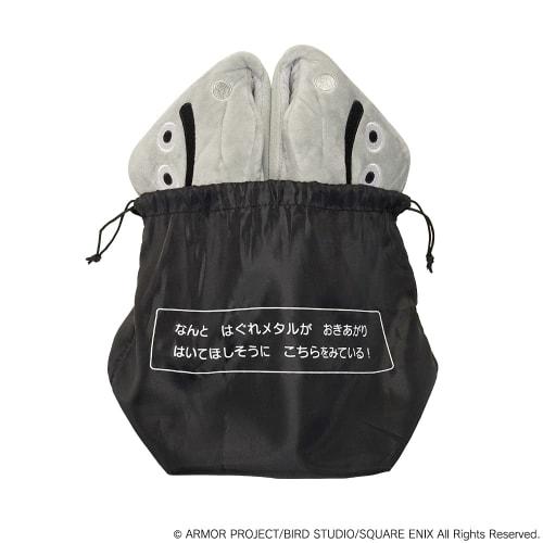 Dragon Quest Travel Folding Slippers Stray Metal