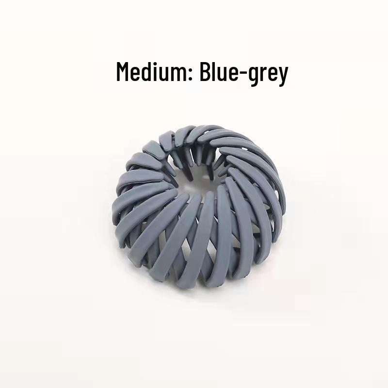 Korean Bird's Nest Bun Maker Hair Accessory - High Ponytail Claw Clip