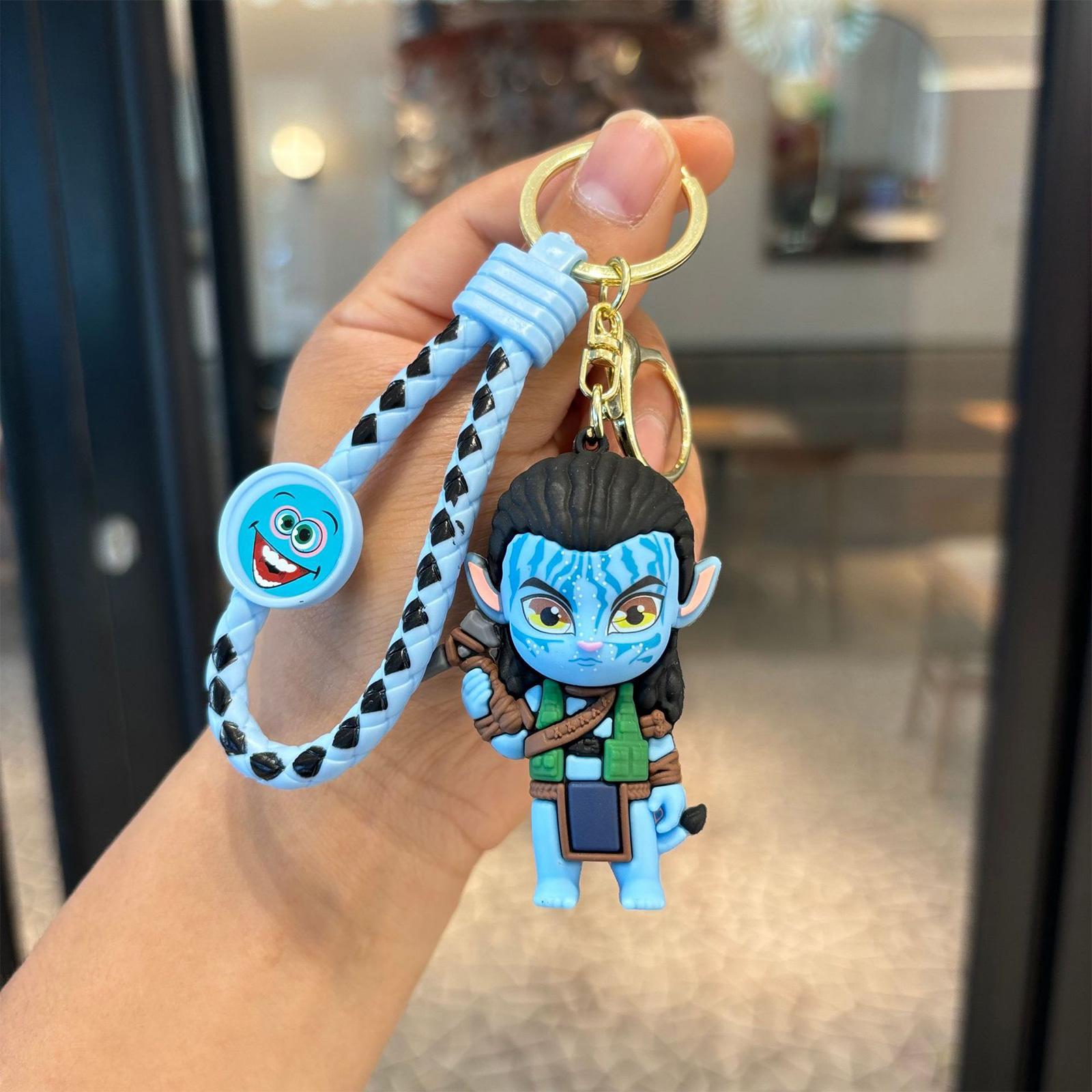 

Creative Cartoon Keychain Three-dimensional Doll Bag Couple Pendant Car Key Chain Gift One Size
