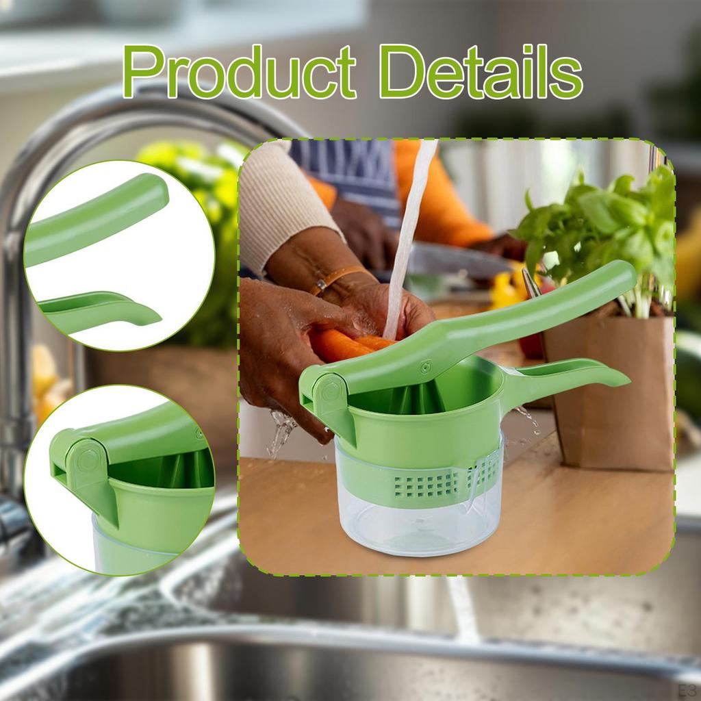 Ergonomic Vegetable Dryer for Manual Use with Portable Handle