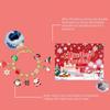 Jewelry Calendar Advent 24-Days Jewelry Making Countdown Charm Beads Bracelets For Kids Teens Girls Adults Vacation Holiday