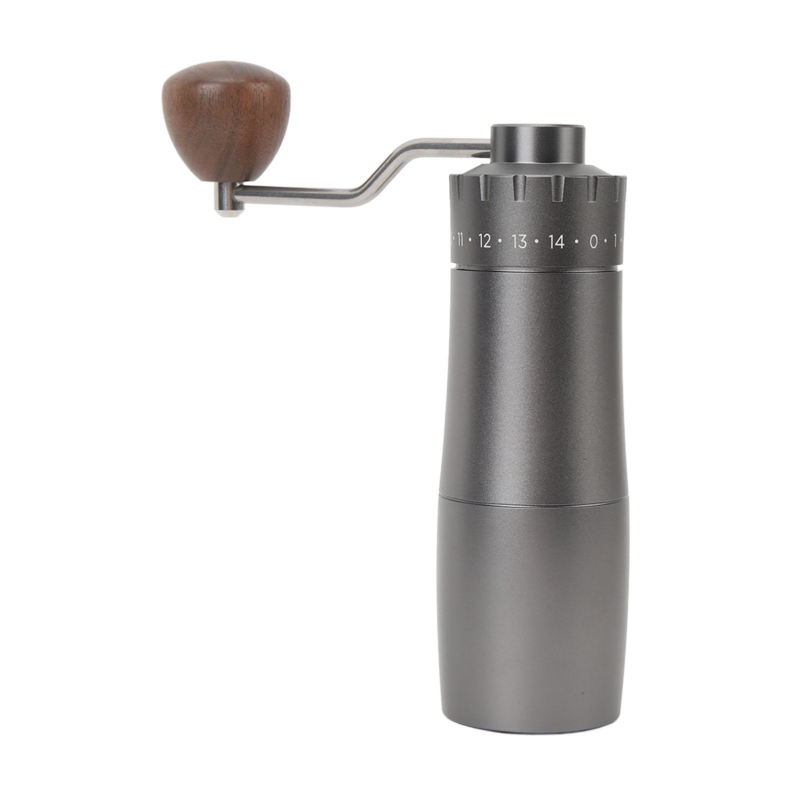 Coffee Grinder Stainless Steel Manual Coffee Grinder Portable Hand Crank Coffee Bean Mill for Home Camping Travel