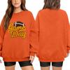 Unisex Lightweight Long Sleeve Neck Pullover with Fashion Print