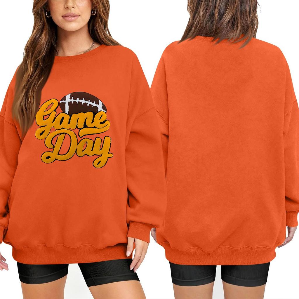 Unisex Lightweight Long Sleeve Neck Pullover with Fashion Print