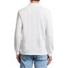 Polo Ralph Lauren Einfarbig Kleines Pony Gestickt Slim Fit Langarm Poloshirt Herren Oberteile Weiß 710549045-003
