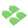 50PCS Livestock Identification Blank Tags Reusable TPU Animal Neck Hanging Tag Labels for Farm
