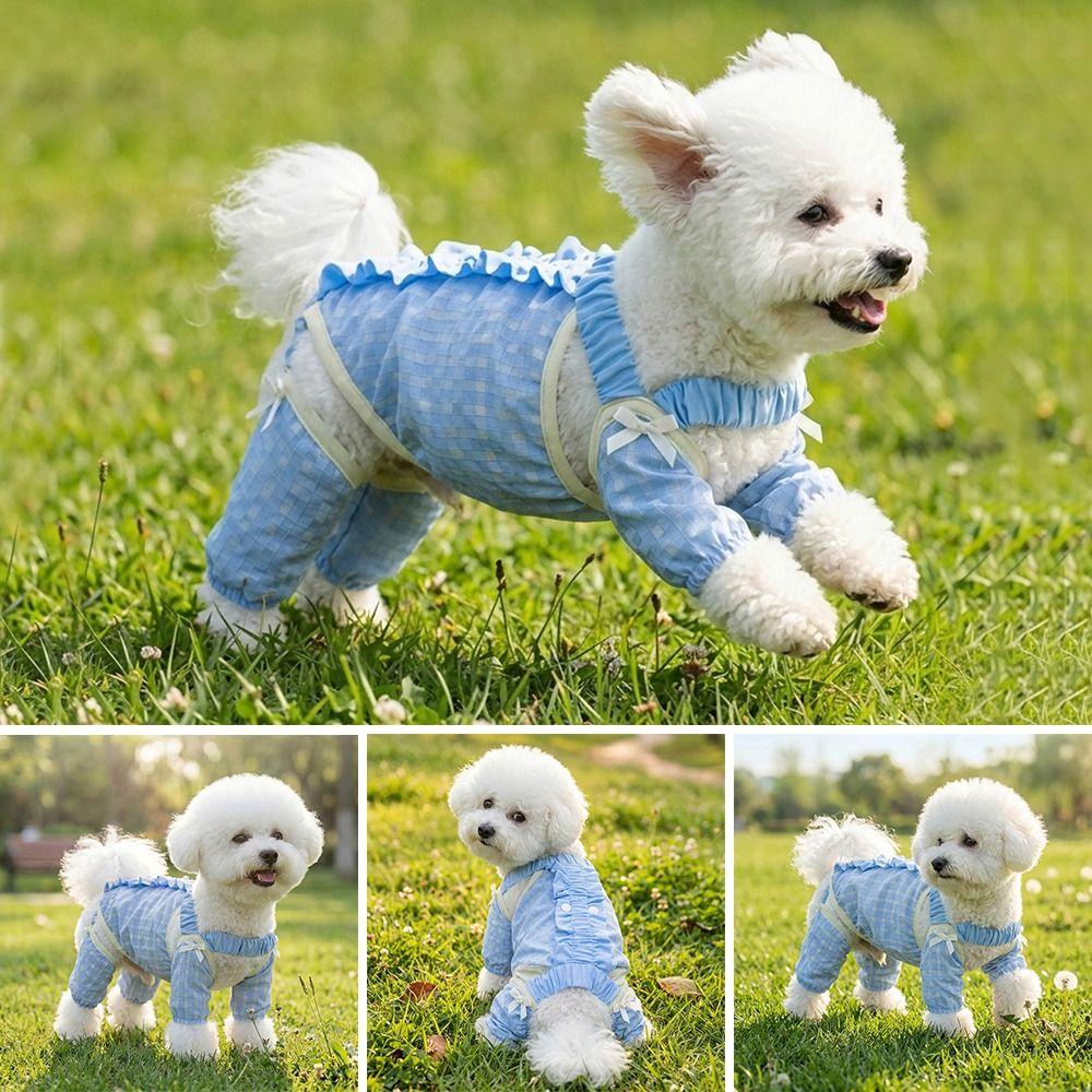 Full Leg Protection Pet Strolling Going Out Pants Full Package Dust-proof Dog Dust Pants Adjustable Waterproof Four Legged Cover