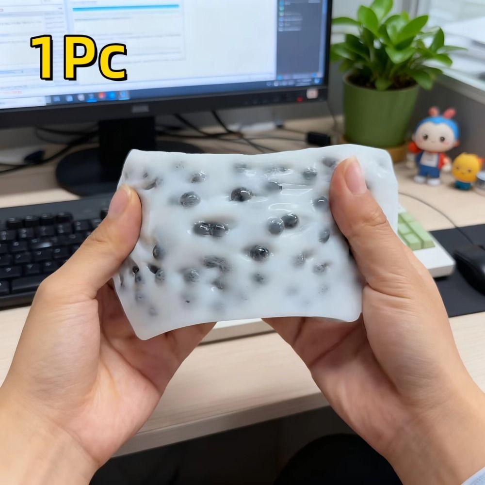 Super Soft Squishy Ball Tofu Shaped Sensory Toy Creative Pimple Popping Squishy  Desktop Decoration