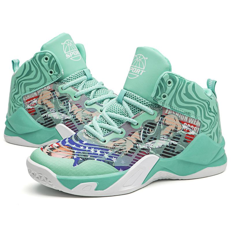 Новая мужская спортивная обувь, модная сетчатая дышащая спортивная повседневная баскетбольная обувь 31