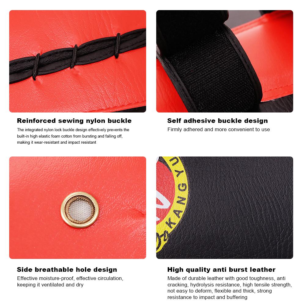 Taekwondo Boxing Target Arc-Shaped Kick Punch Shield Pad Adjustable Karate Punching Pad for Martial Arts Training