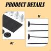 Car Electric Radiator Fan Mounting Kit DIY Upgrade Portable Carbon Steel and PP Material Modified