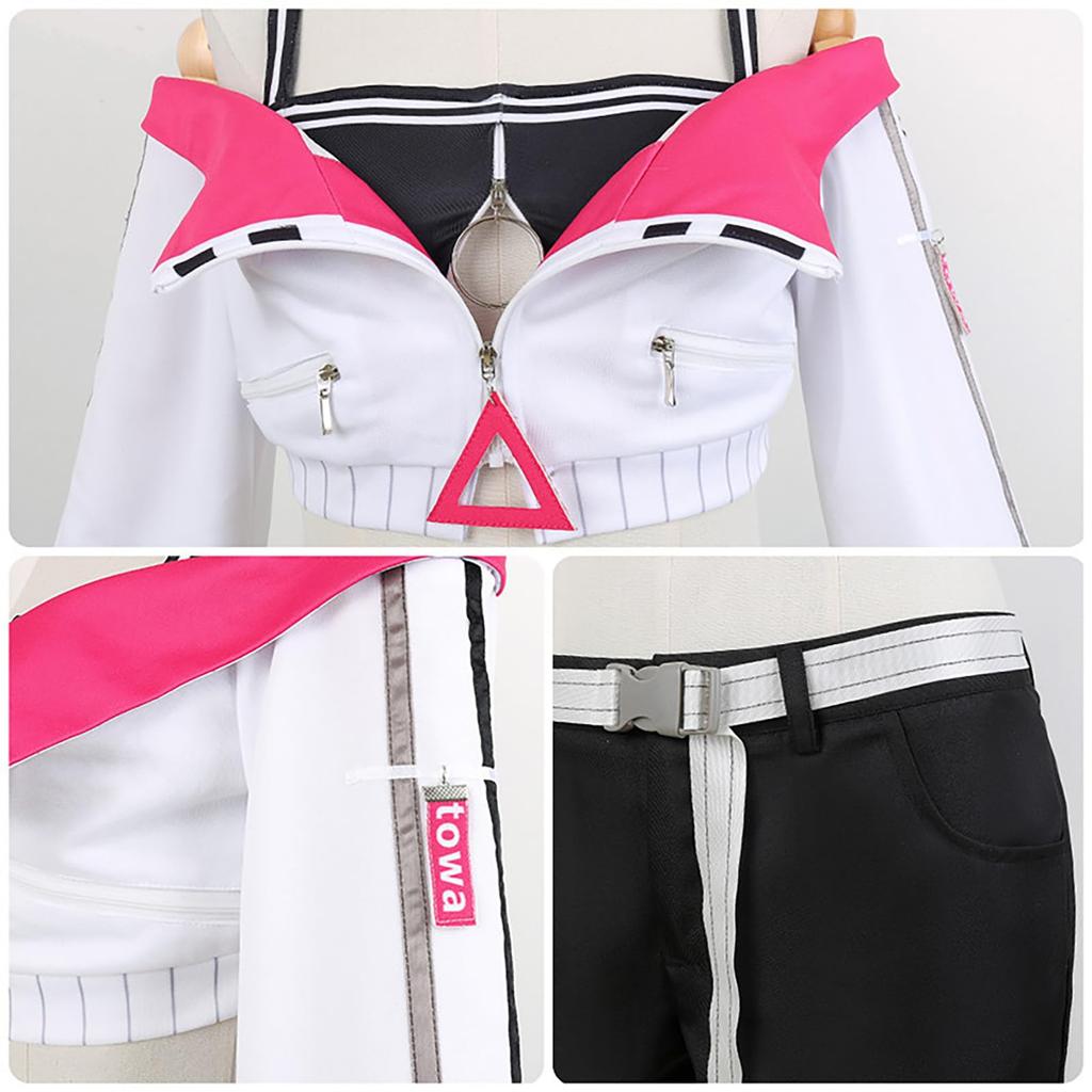[Milky Time] Towa Tokoyami Cosplay Kostüm, Hololive VTuber, Halloween Schuhe, Kleiner Teufel (Kostüm)