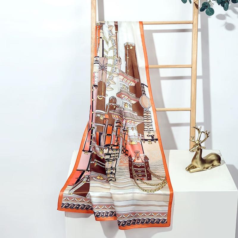 

Can Hua Niang Niang 100% Mulberry Silk Scarf & Shawl