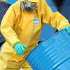 Chemical Protection Coveralls for Men Waterproof Elastic Ankles Comfortable suits L