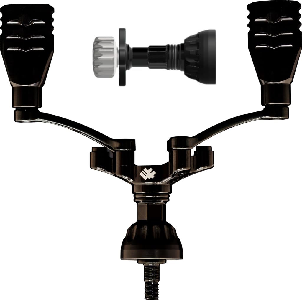 

THIRTY FOUR 34 ZEROGRA MULTI Балансир с двойной рукояткой для спиннинговых катушек Shimano & (черный) чёрный