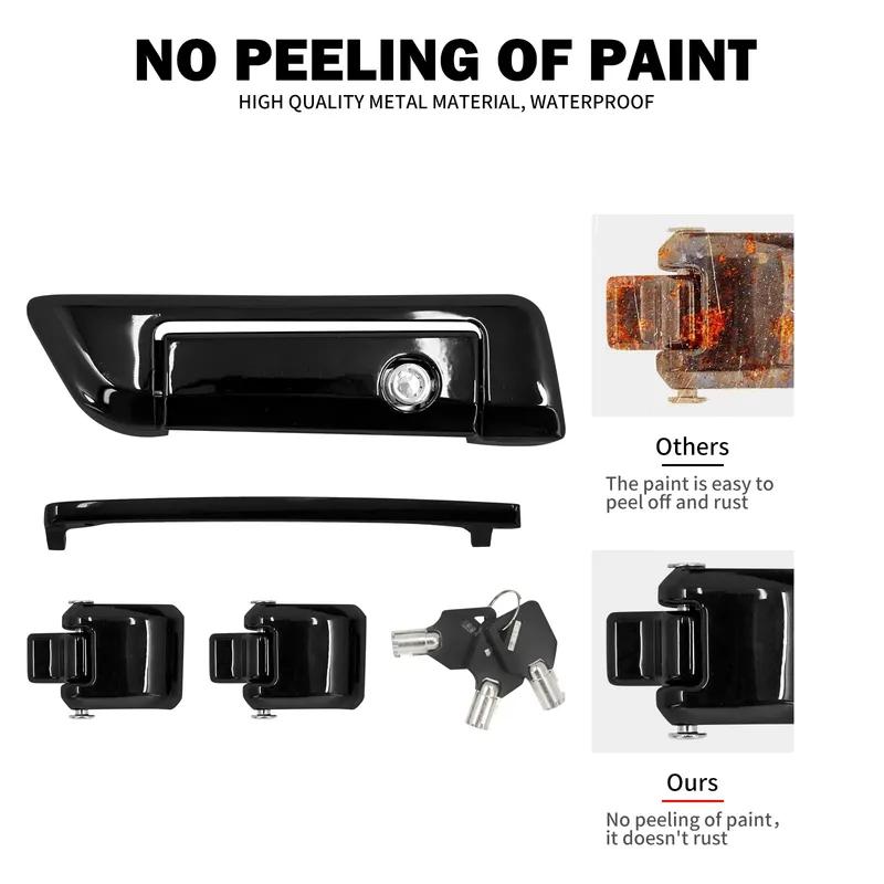 Motorcycle Pack Trunk Lid Latch Lock Key Tour Luggage Hardware Kits For Harley Touring Road Street Electra Glide 2014-Up