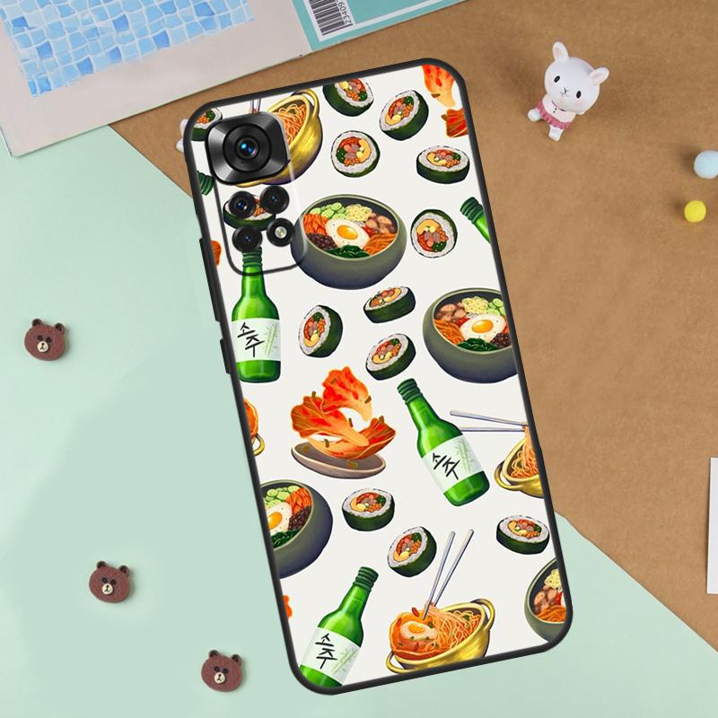 Essen Sushi Hülle Für Xiaomi Redmi Note 13 12 11 9 10 14 Pro 10S 11S 12S Hülle Für Redmi 13C 10C 12C 14C