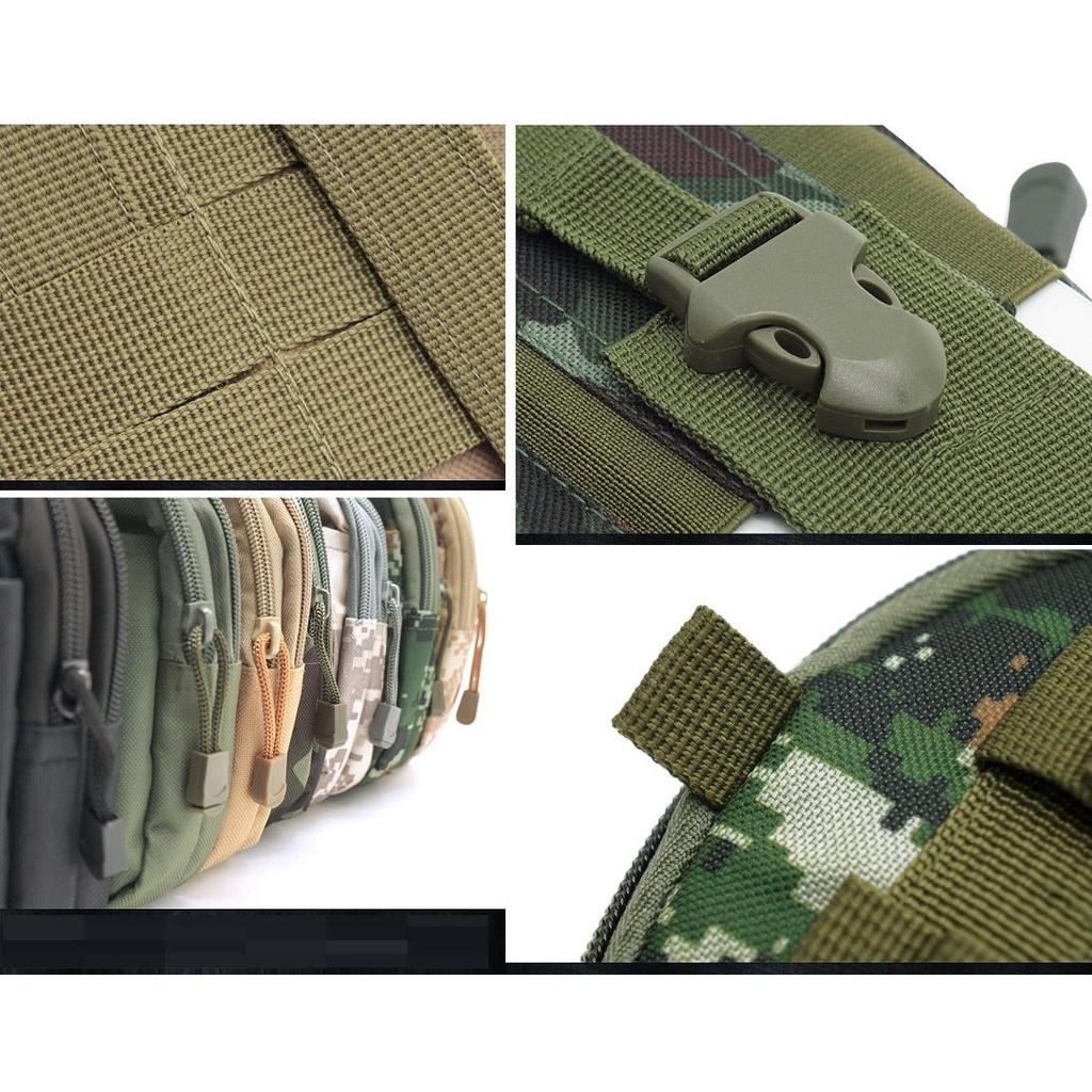 Multipurpose Tactical Nylon Molle Pouch Edc Utility Gadget Belt Waist Tool Bags