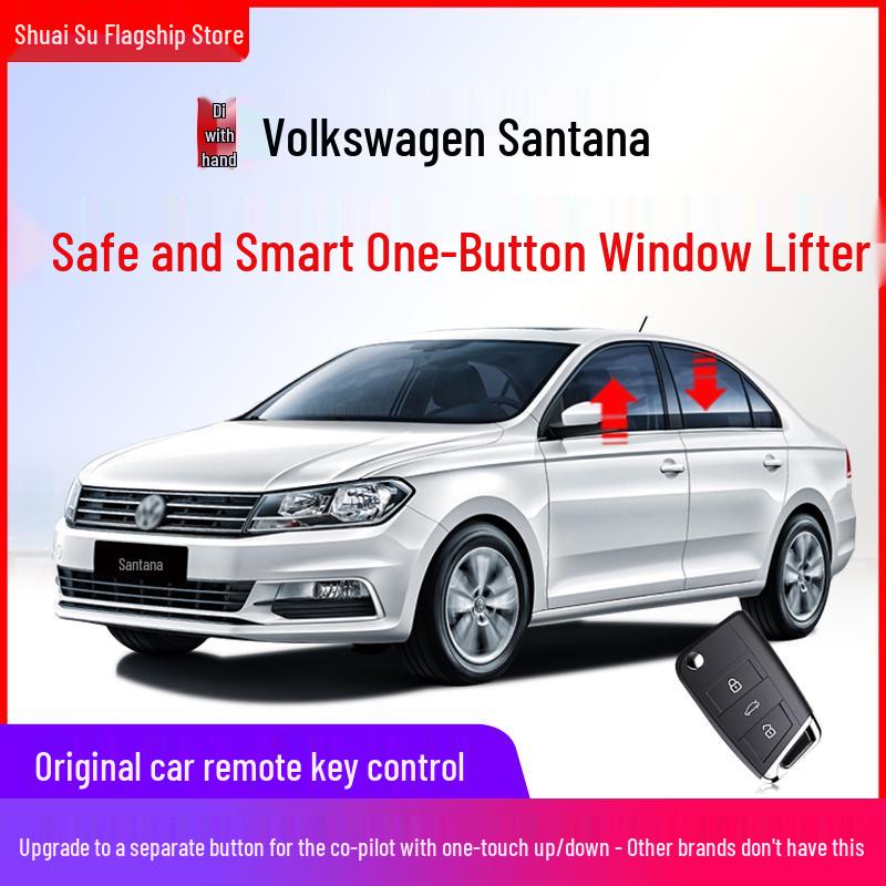 Volkswagen Santana 13-22 Automatic Window Lifter One-Touch Glass Closer Modification Santana 13-22 One-Button Window Lifter