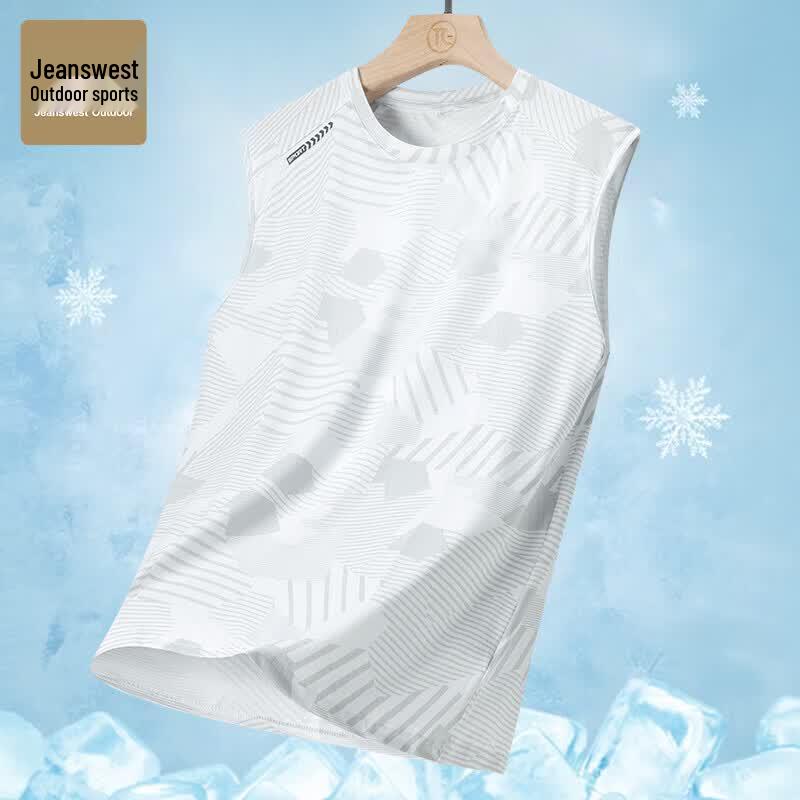 Men's JEANSWEST OUTDOOR Quick-Dry Round Neck Tank Top