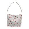 Cherry Print New Large-capacity Student Commuter Bag Niche Design Shoulder Messenger Women's Bag