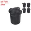 1 Ensemble Accessoires Chaise de Camping Housse de Pieds pour Chaise Lune Connecteur Bouchon Antidérapant Protections de Pieds Amovibles Housse de Pieds Anti-affaissement