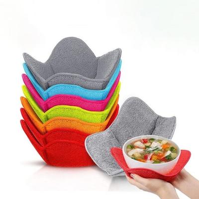Heat Resistant Microwave Bowl Cozy Reusable Insulated Protector  Microwave Use
