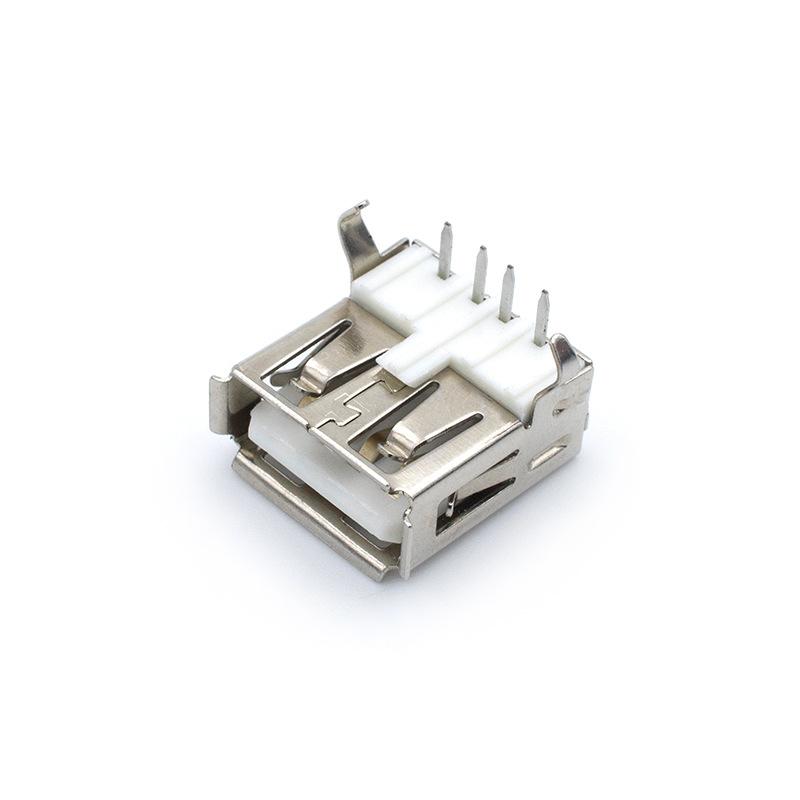 50Pcs USB Type A Standard Port Female Solder Jacks Connector PCB Socket USB-A Type