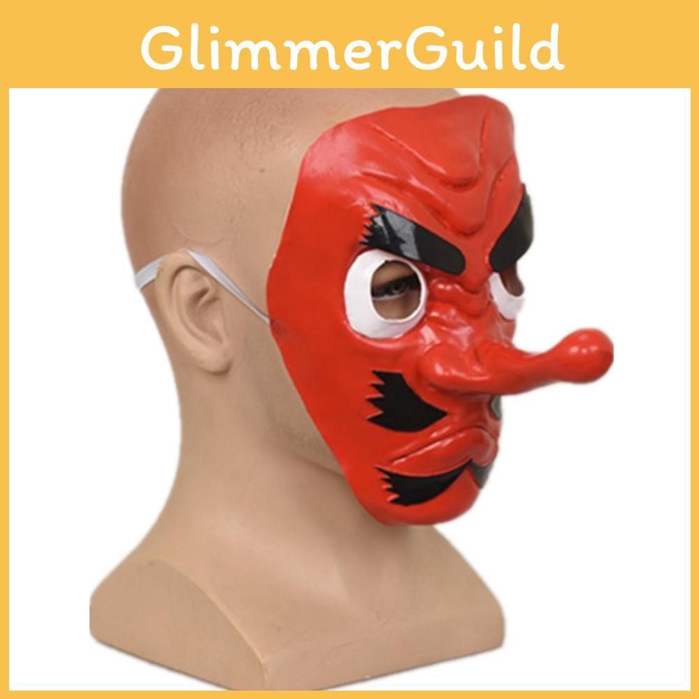 Demon Slayer Tengu Mask Latex Headgear For Costume Parties And Role Play