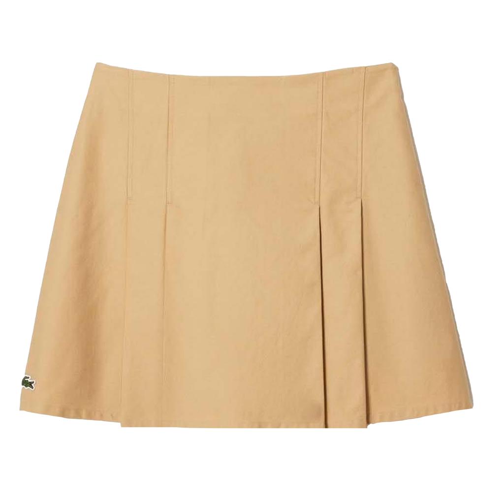 Lacoste Womens/Ladies Short Cotton Pleated Skirt