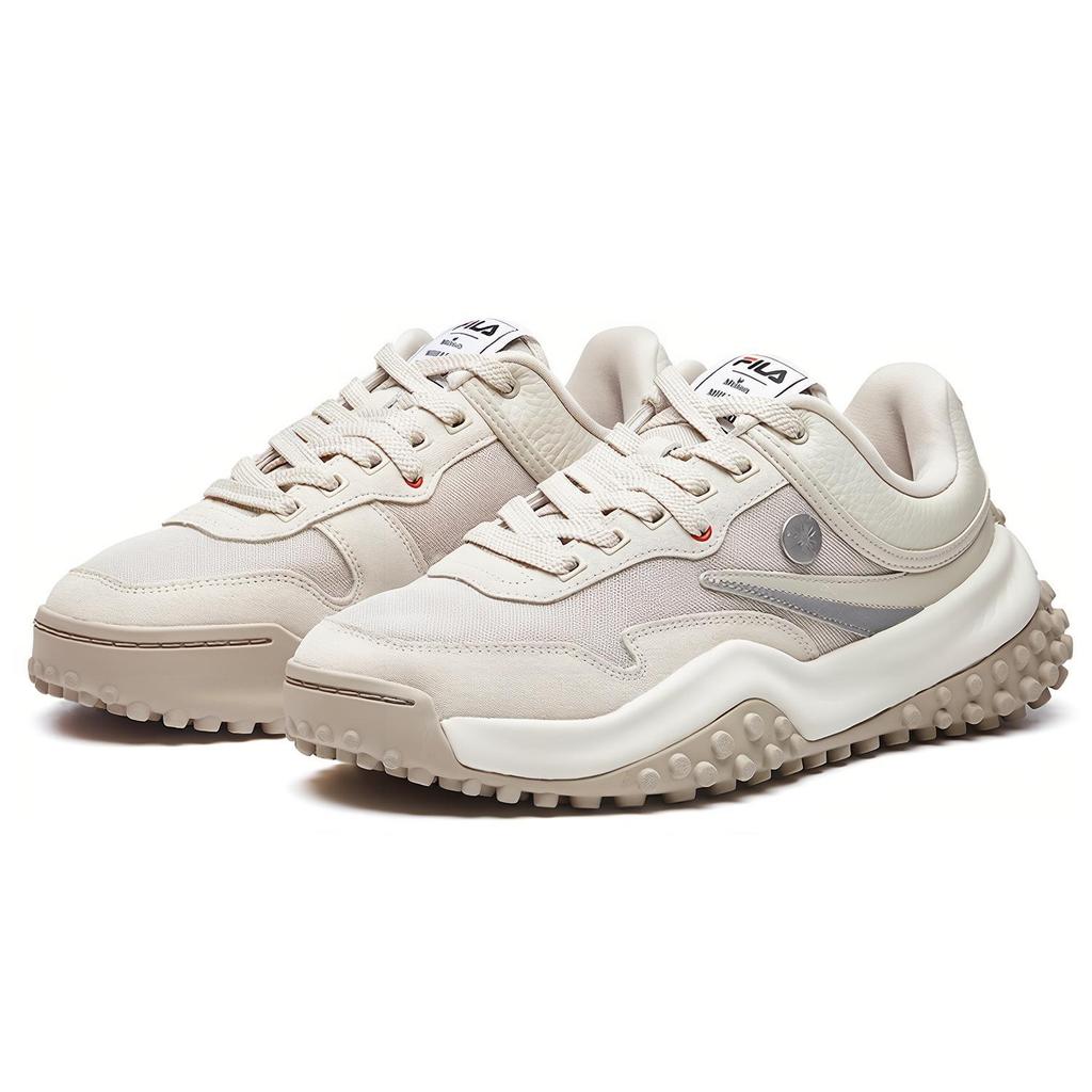 New Mihara x FILA T1 Low Top Chunky Sneakers Men's Sandy Shell F12M034123FSS