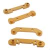 4 Pieces RC , Aluminum Alloy Reinforced Fixed Set for 124018 1/12 144001 1/14 Car Upgrade