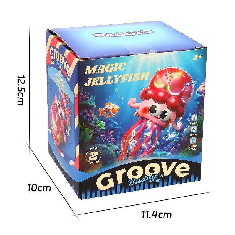 Intelligentes tanzendes Oktopus-Spielzeug LED-Licht lustiger Stressabbau Plastikmodell Geschenk für Jungen Mädchen Kreativität Pädagogisch
