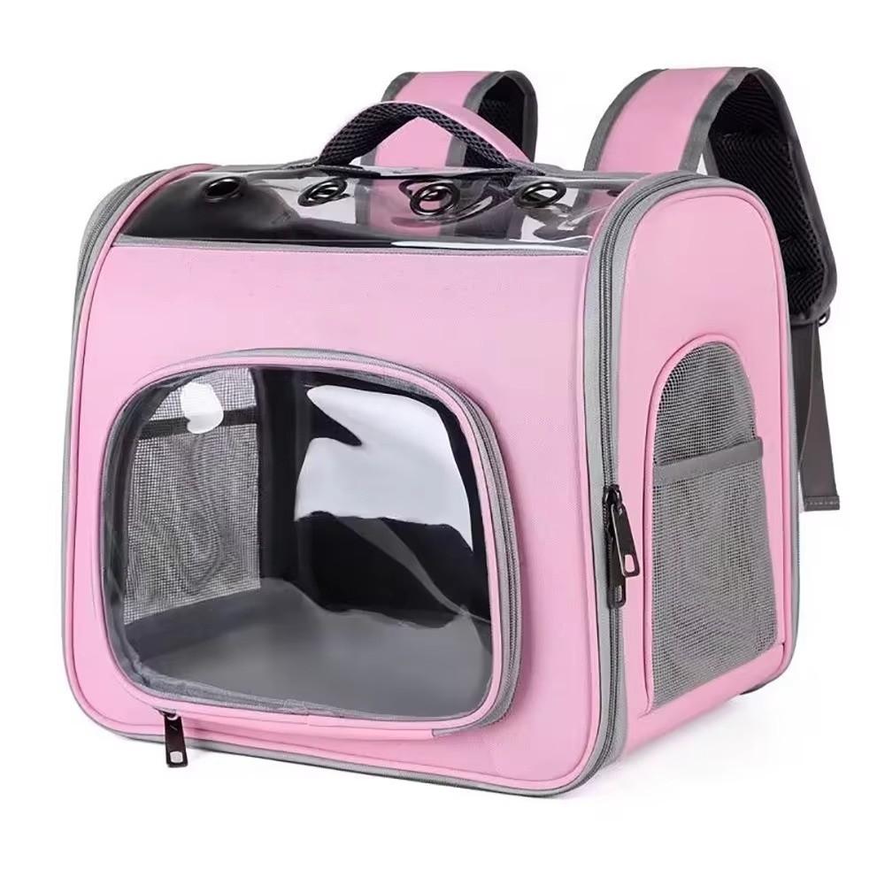 Breathable Pet Travel Bag Sturdy Pet Outing Backpack Small Pet Cage Cat Outdoor Backpack  Outdoor