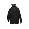 Jordan Bedruckte Locker geschnittene Jacke im Hemd-Stil Langarm Damen Oberbekleidung Schwarz DX0385-010